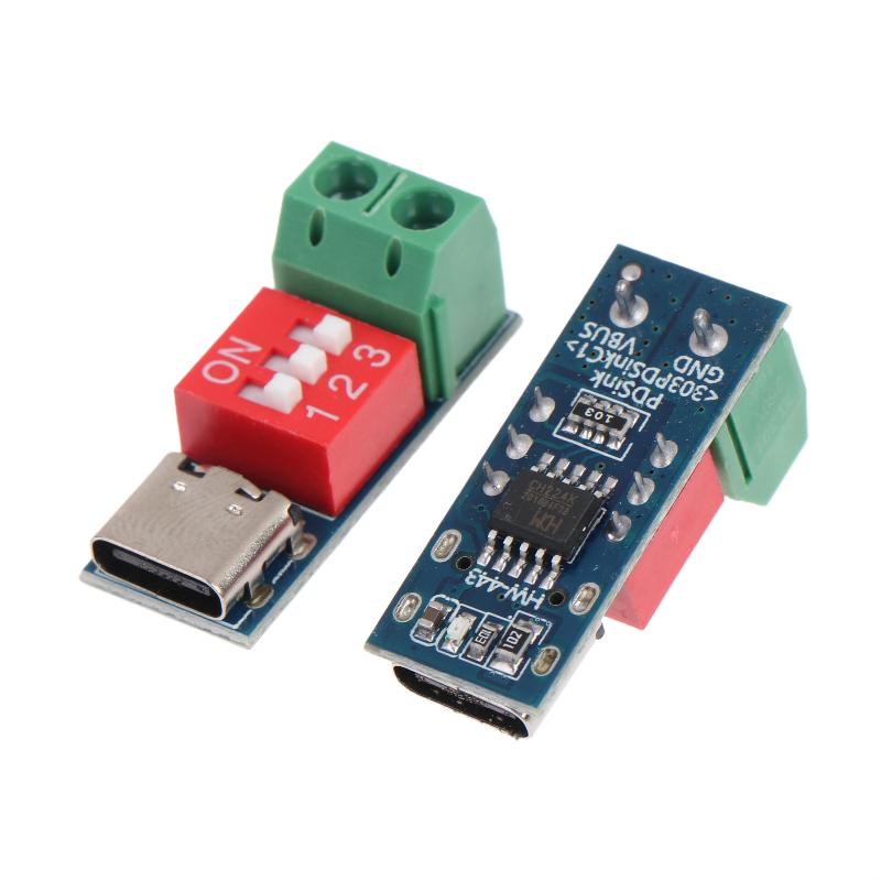 Diy Electronics Repair - PD Trigger Module Type-C 5V-20V Adjustable