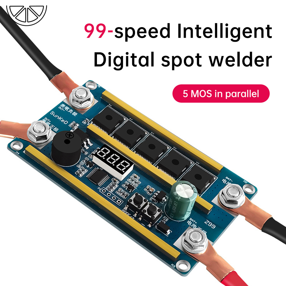 Diy Electronics Spot Welder - 99 Gears 12V Spot Welder Kit