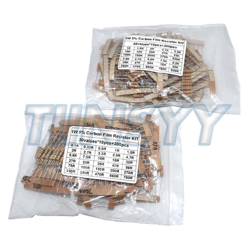 Diy Electronics Gadget - 300PCS Resistor Kit 1W 5% Carbon