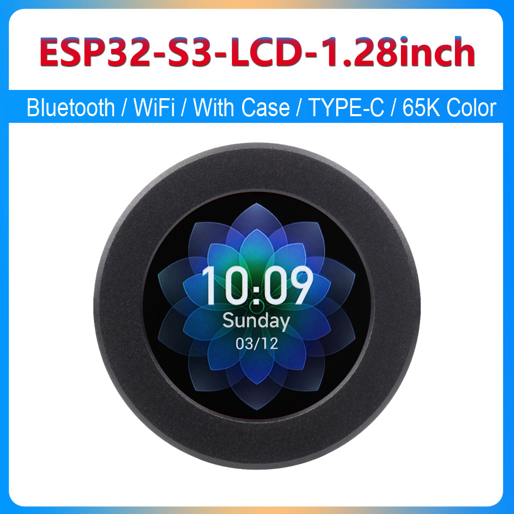Esp32 Wifi Bluetooth - ESP32-S3 1.28inch Round LCD Touch Display
