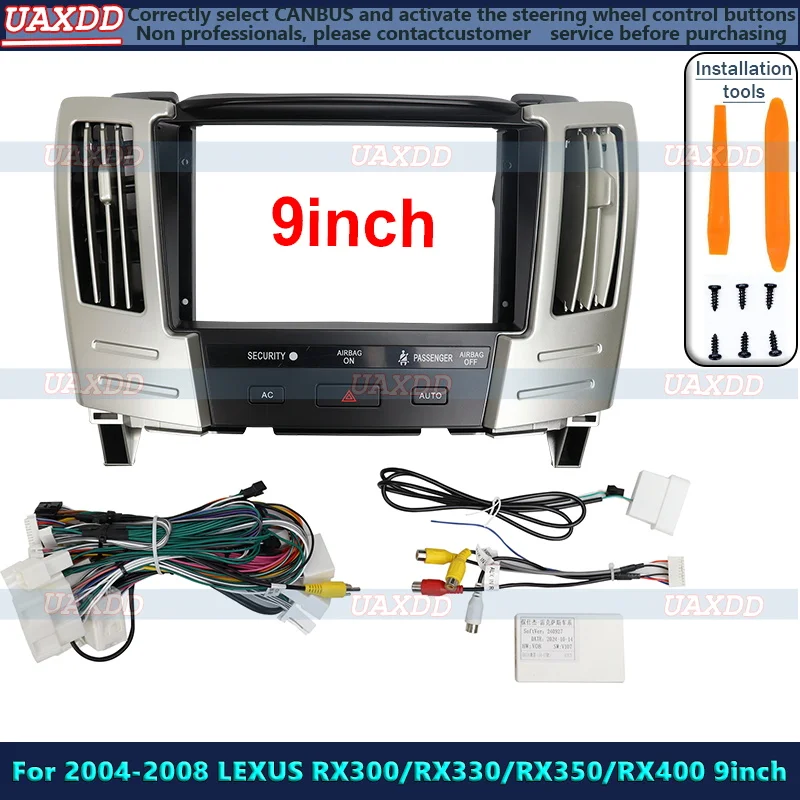 Diy Electronics Radio - 9 inch 2Din Car Radio Fascia