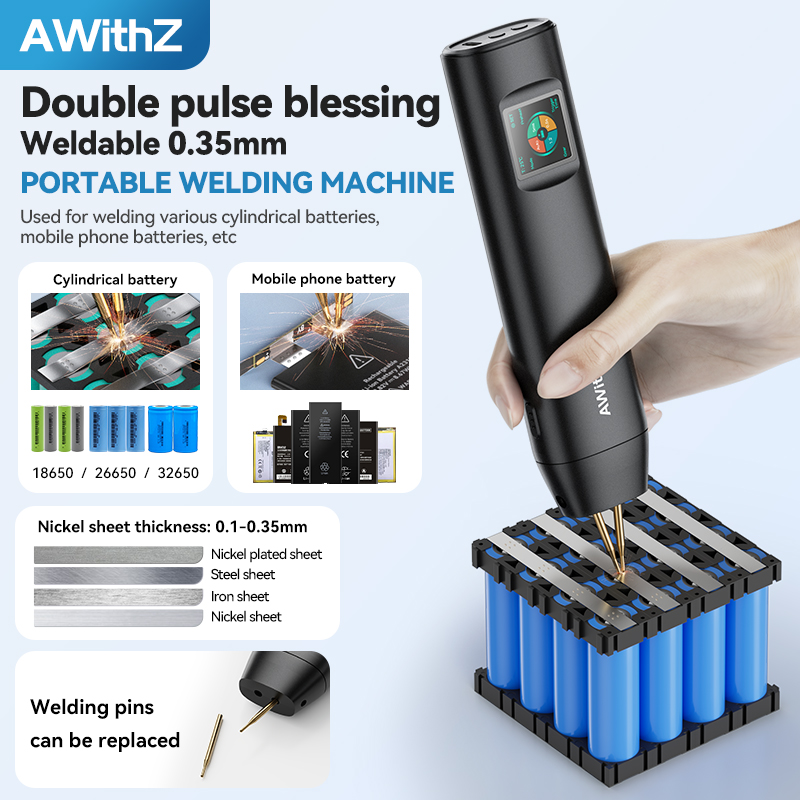 Diy Electronics Spot Welder - AWithZ Portable Spot Welder DIY Handheld
