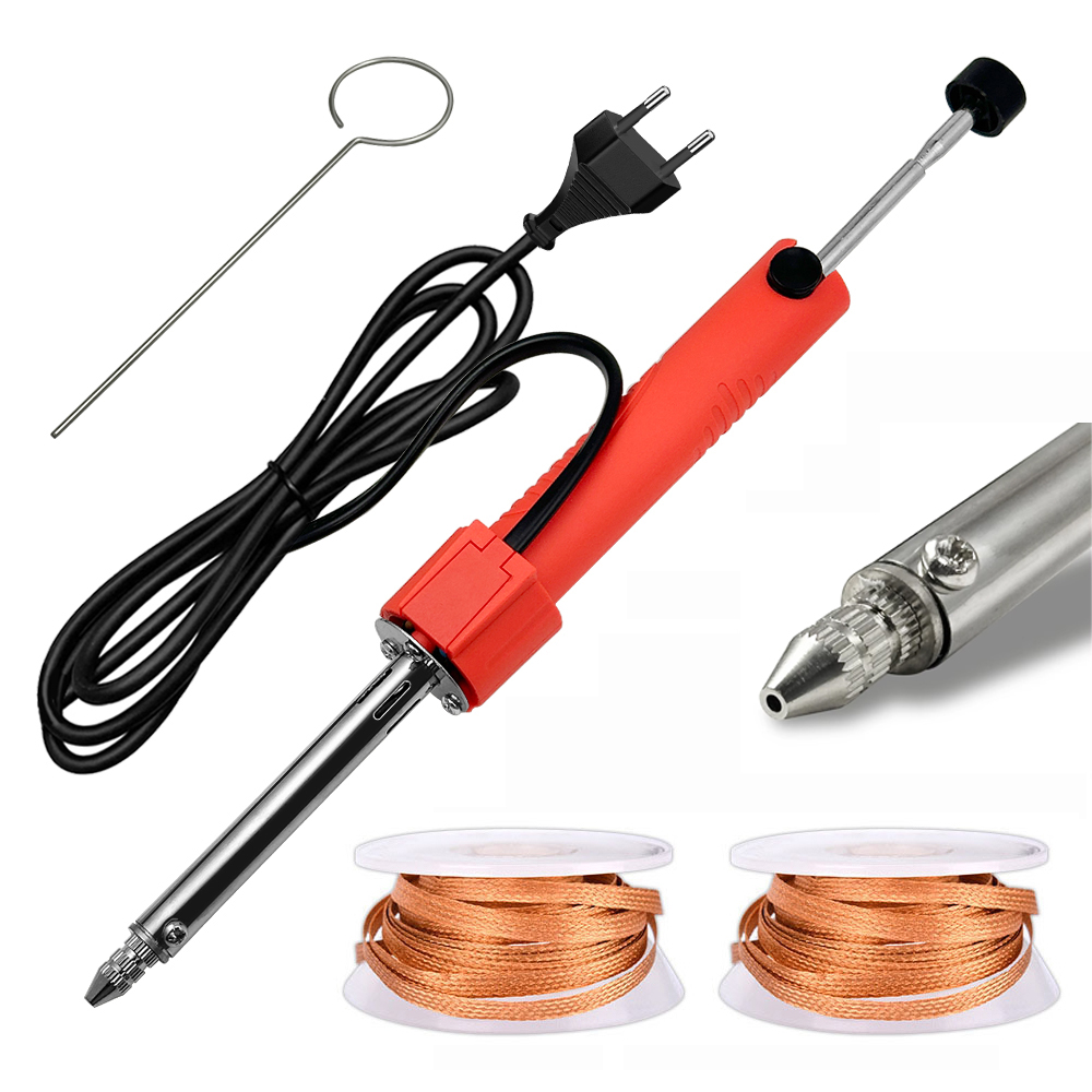 30W Electrothermal Solder Suck - Desoldering Pump Solder recension och pris