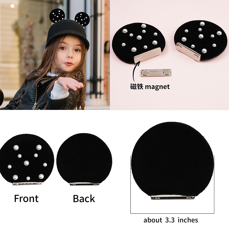 1 Pairs3.3'' Velvet Magnet Fet - Diy Mouse Electronics recension och pris