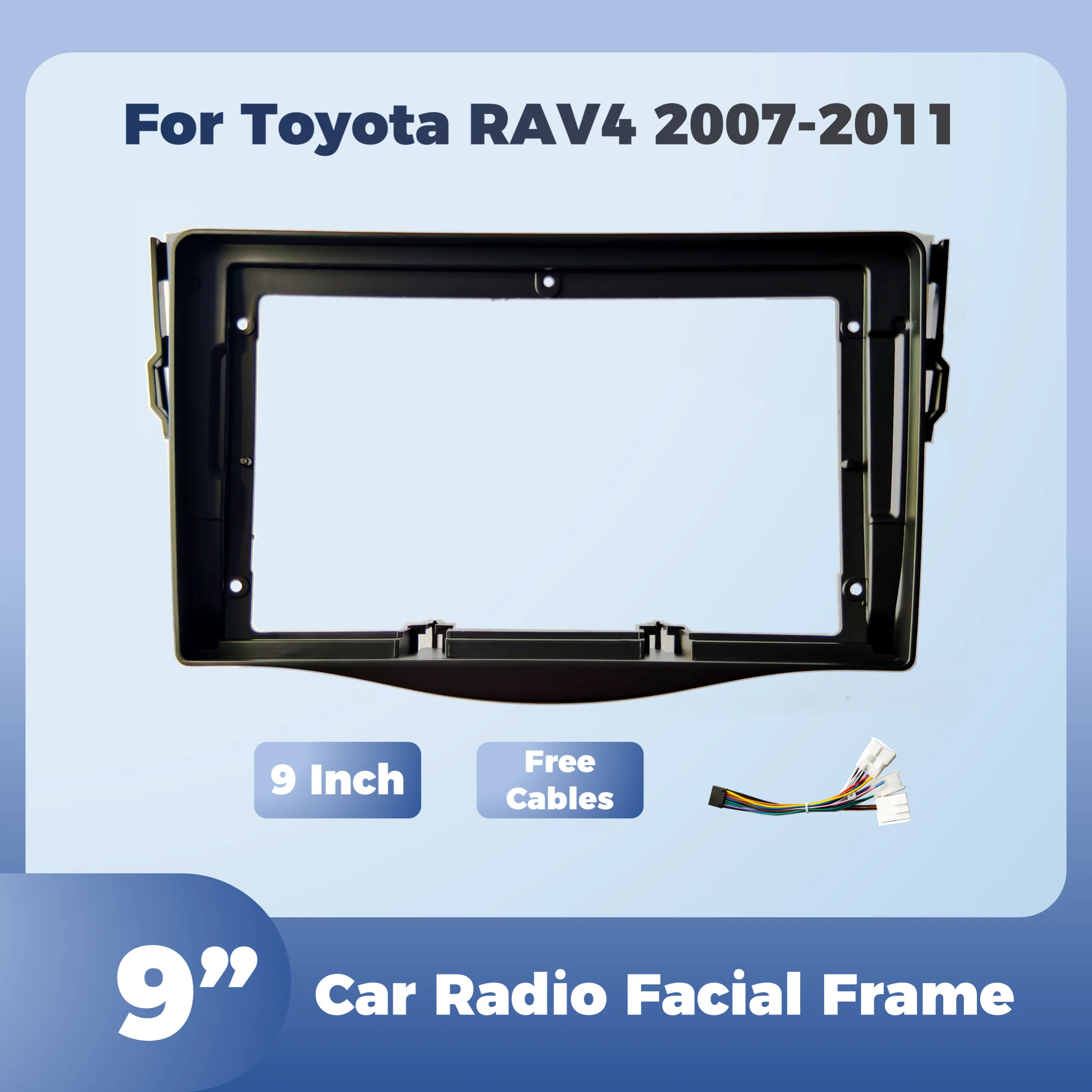 Vehicle radio Fascia 9 inch Fr - Diy Electronics Radio recension och pris