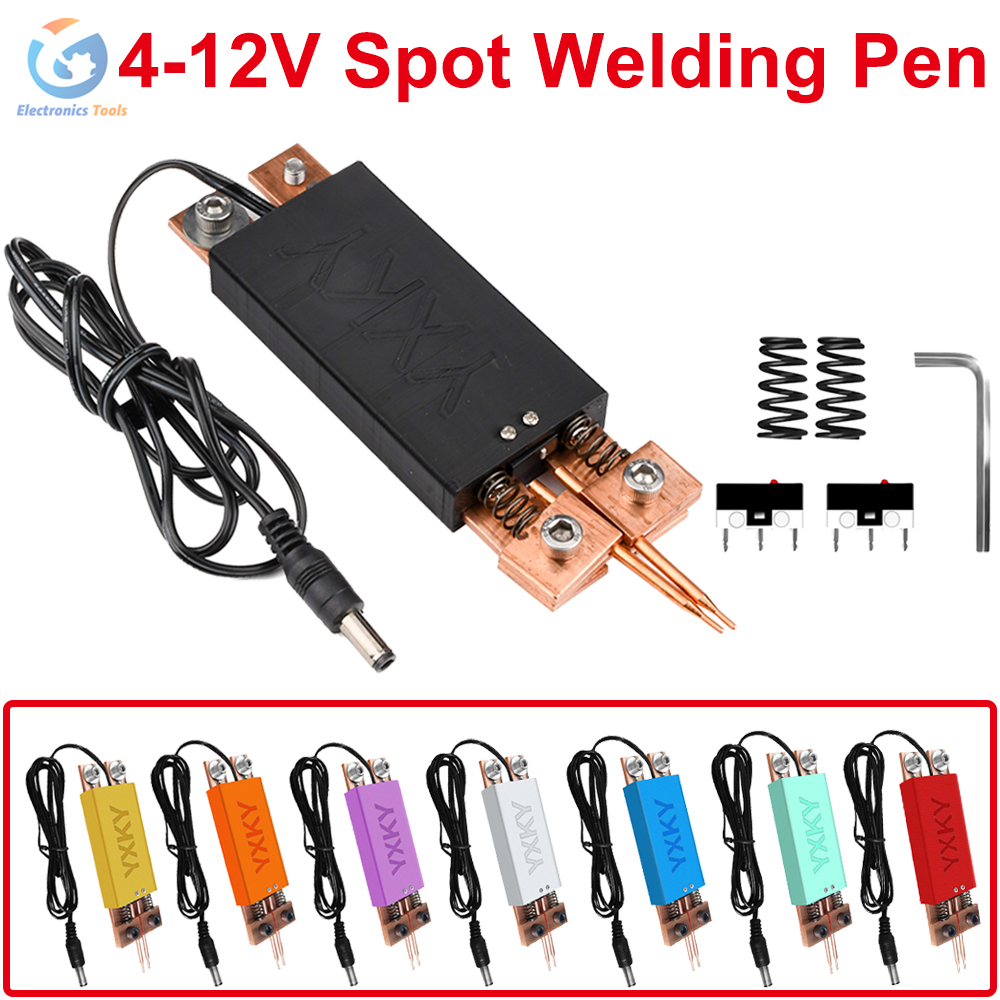 4-12V Spot Welding Pen for 186 - Diy Electronics Spot Welder recension och pris