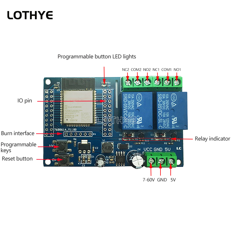 ESP32 Dual Channel Wifi Blueto - Esp32 Wifi Bluetooth recension och pris