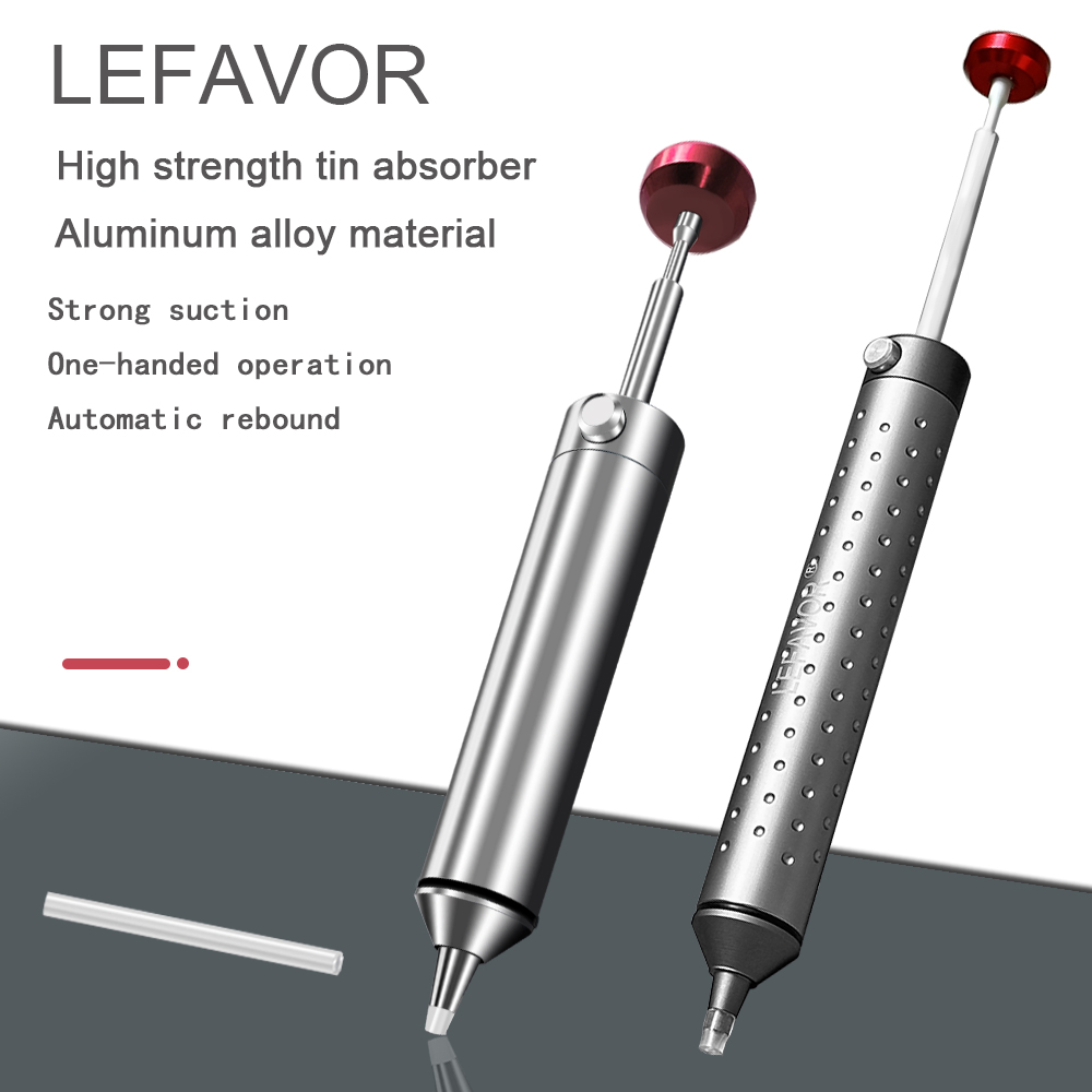 LEFAVOR Aluminum Powerful Deso - Desoldering Pump Solder recension och pris