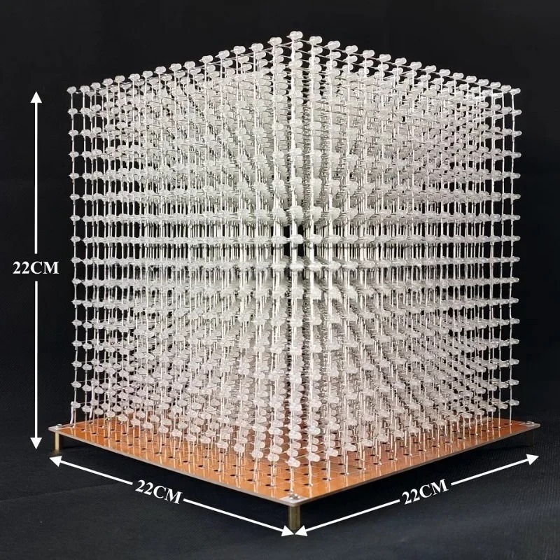 3 D16mini Light Cube Kit 16x16 - Diy Electronics recension och pris