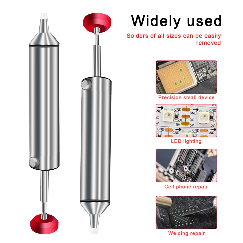 Aluminum Powerful Desoldering  - Desoldering Pump Solder recension och pris