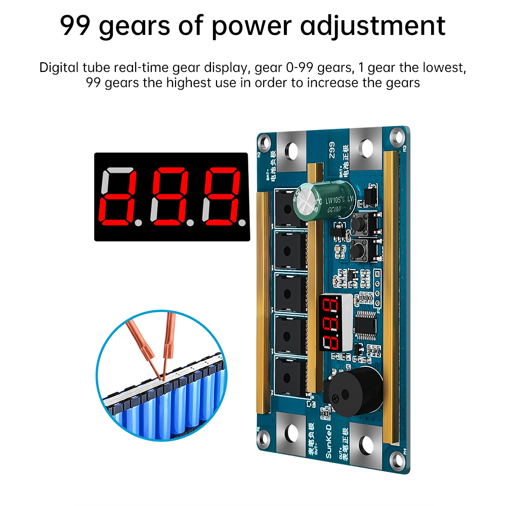 99 Gears 12V Spot Welder Kit D - Diy Electronics Spot Welder recension och pris