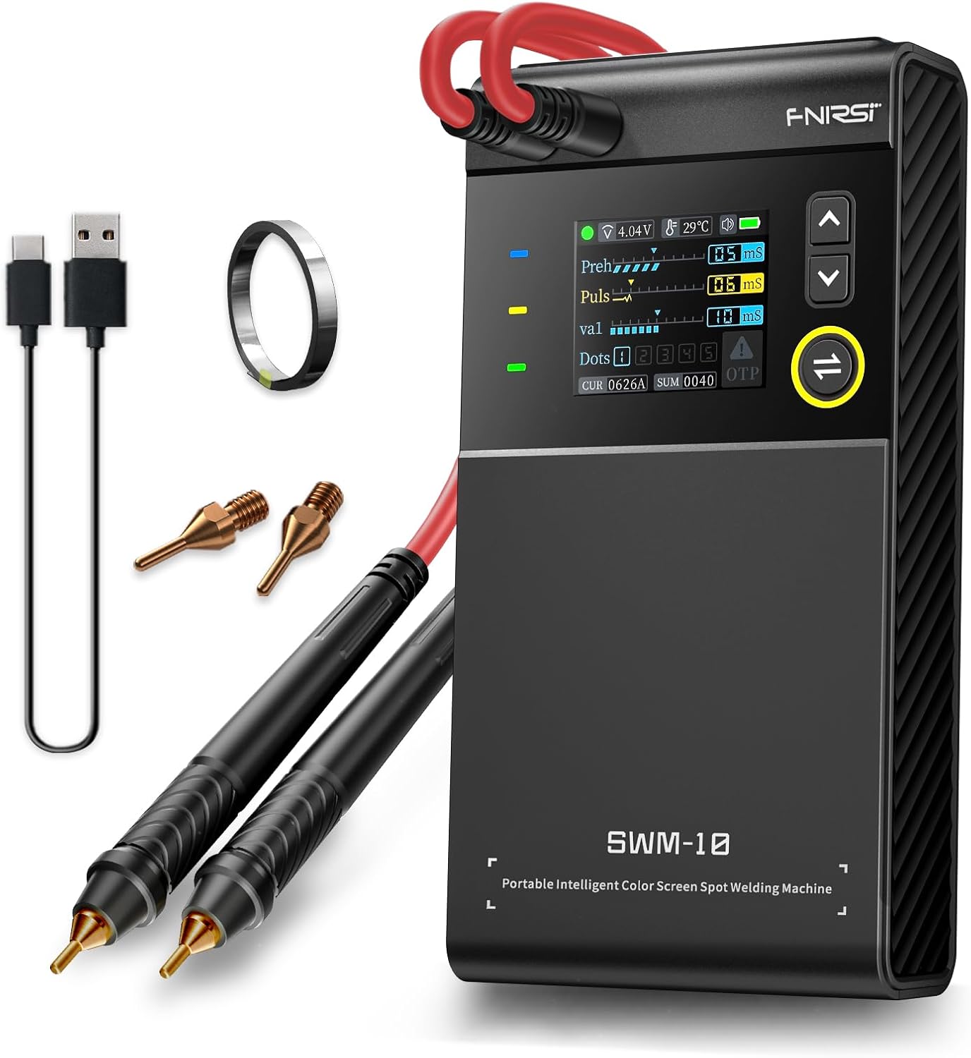 FNIRSI 1200A Portable Spot Wel - Diy Electronics Spot Welder recension och pris