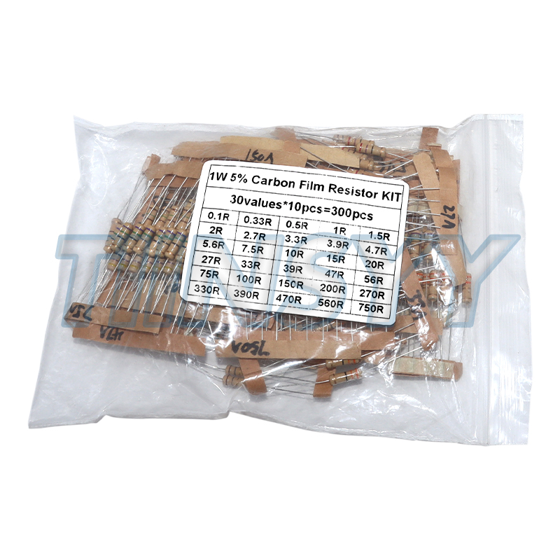 300PCS Resistor Kit 1W 5% Carb - Diy Electronics Gadget recension och pris