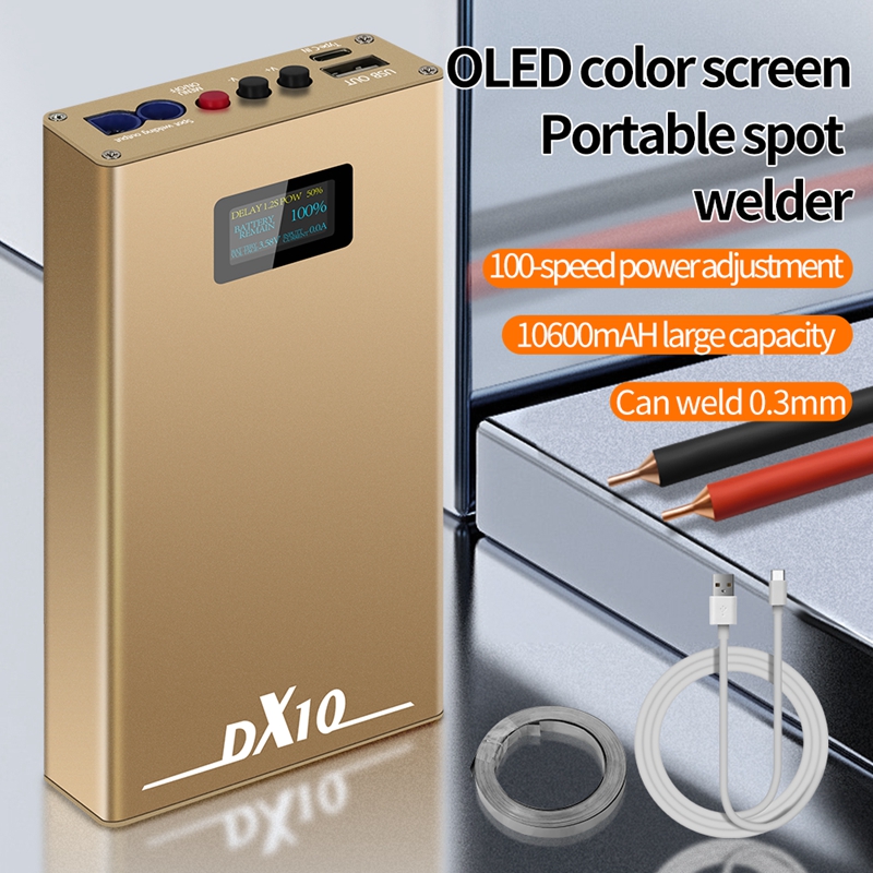 10600mah DX10 Handheld Spot We - Diy Electronics Spot Welder recension och pris