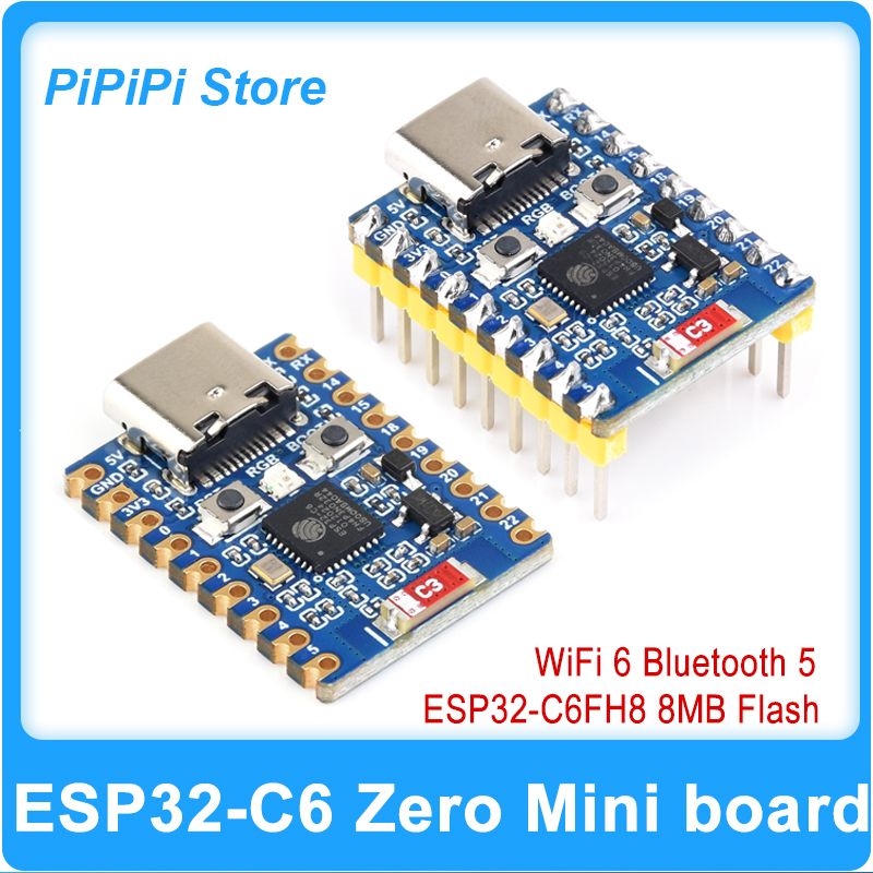 ESP32-C6 Zero Super Mini Devel - Esp32 Wifi Bluetooth recension och pris