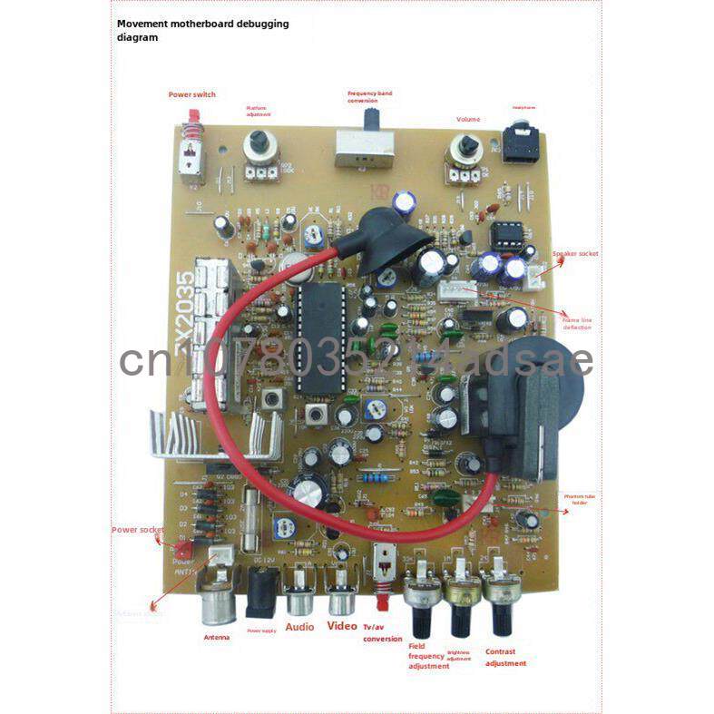 5.5 Inch Black & White TV Main - Diy Electronics Projects recension och pris