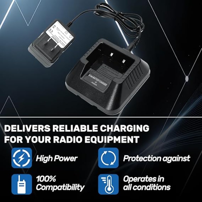 Baofeng UV-5R BF-F8HP Charger  - Diy Electronics Radio recension och pris