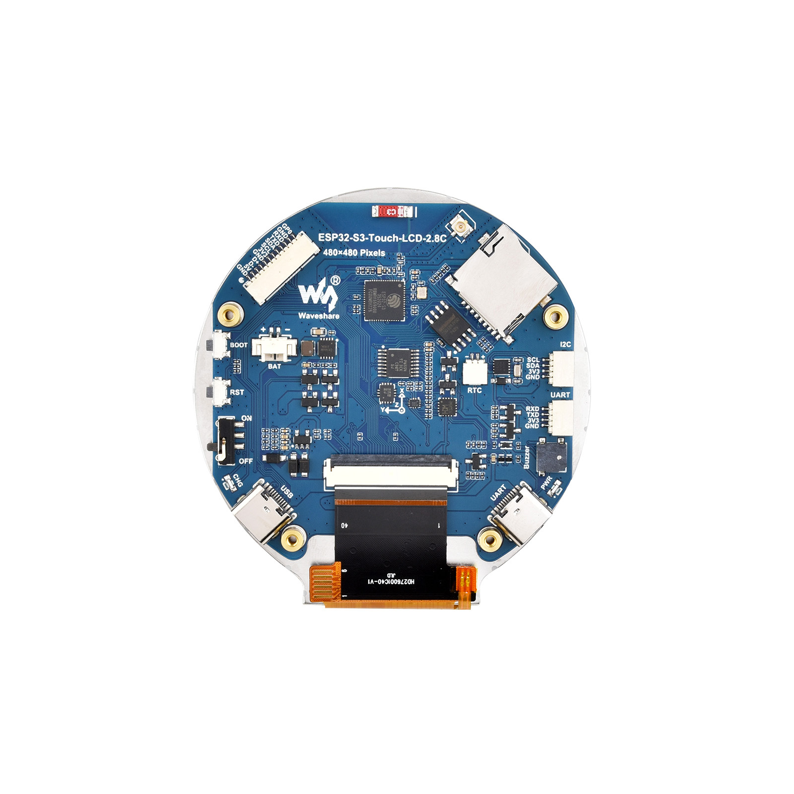 ESP32 ESP32-S3 2.8-inch circul - Esp32 Wifi Bluetooth recension och pris