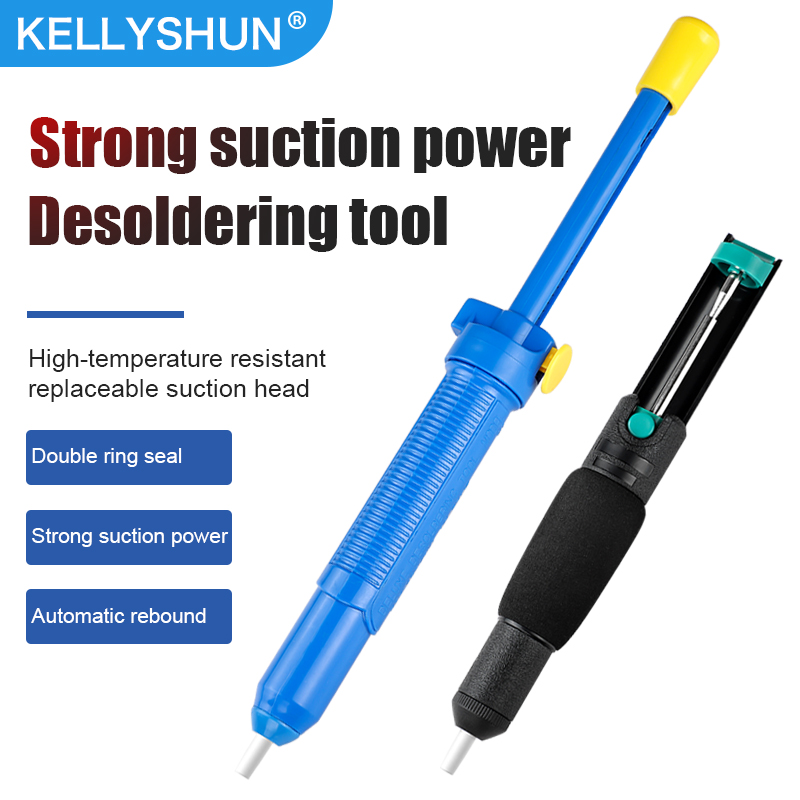 KELLYSHUN Solder Sucker Desold - Desoldering Pump Solder recension och pris