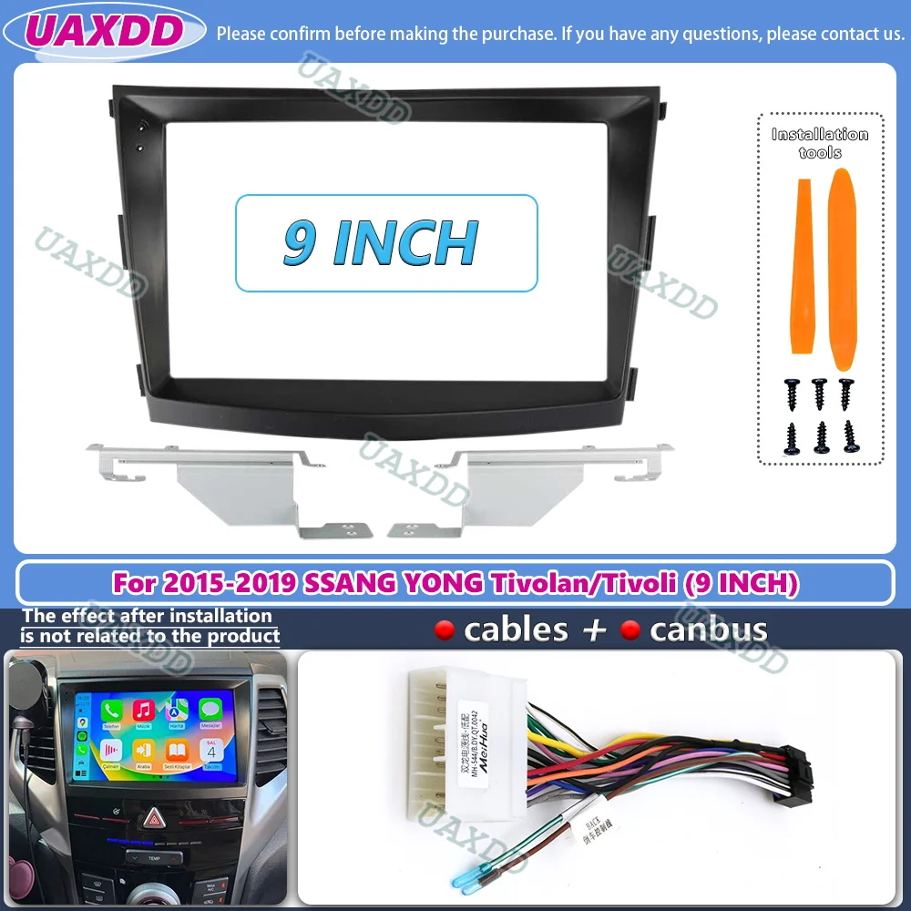 Cadre panneau for Ssangyong Ti - Diy Electronics Radio recension och pris