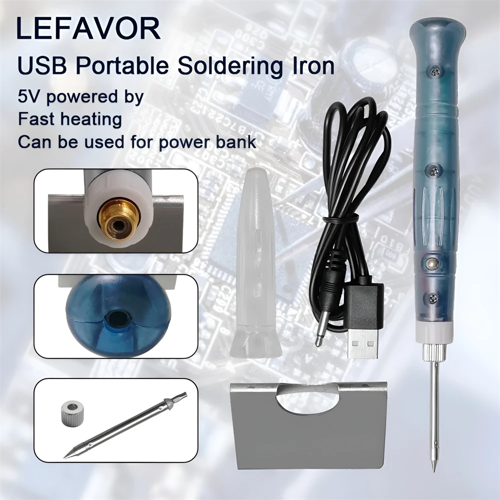 Mini USB Soldering Iron Kit Po - Hobby Diy Electronics Kit recension och pris