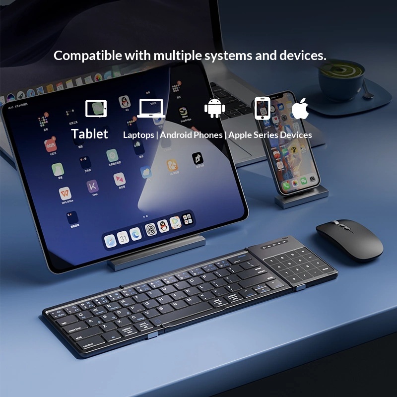 Mengzu Tri Fold Wireless Bluet - Diy Mouse Electronics recension och pris