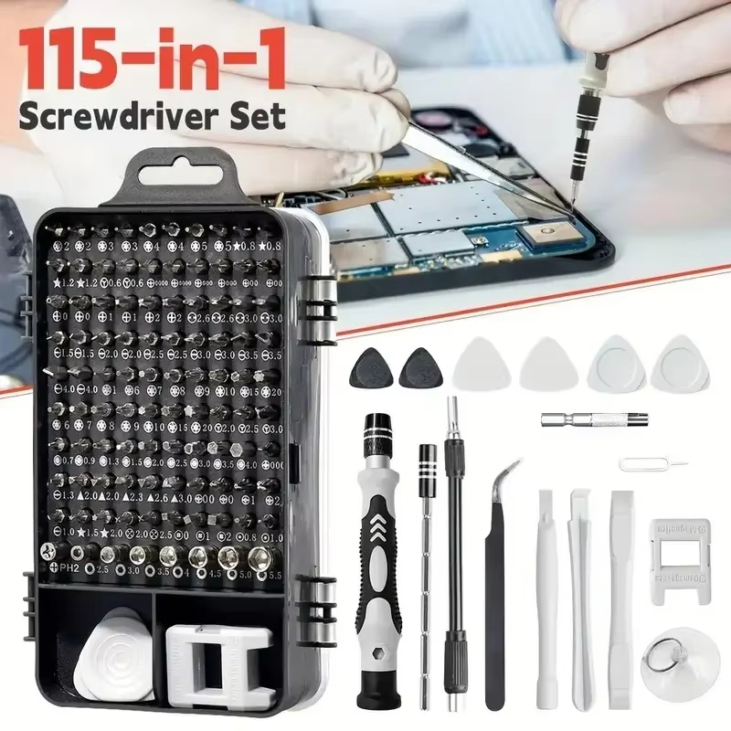 115-in-1 Precision Screwdriver - Diy Electronics Gadget recension och pris